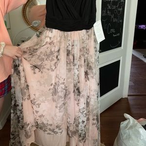 Floral formal dress